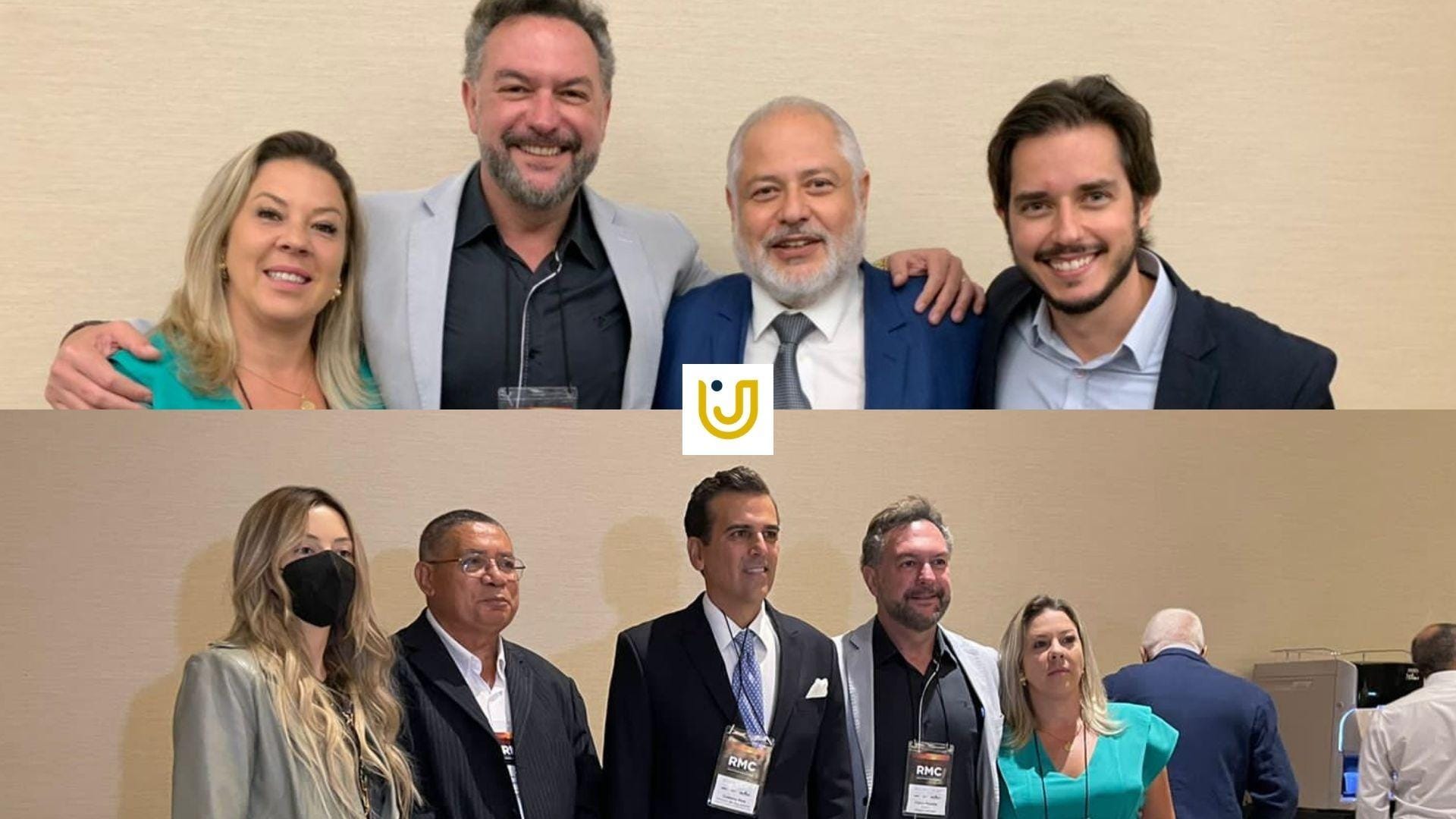 A imagem mostra o diretor da UniFAJ no lançamento do livro RMC – 20 anos de integração.