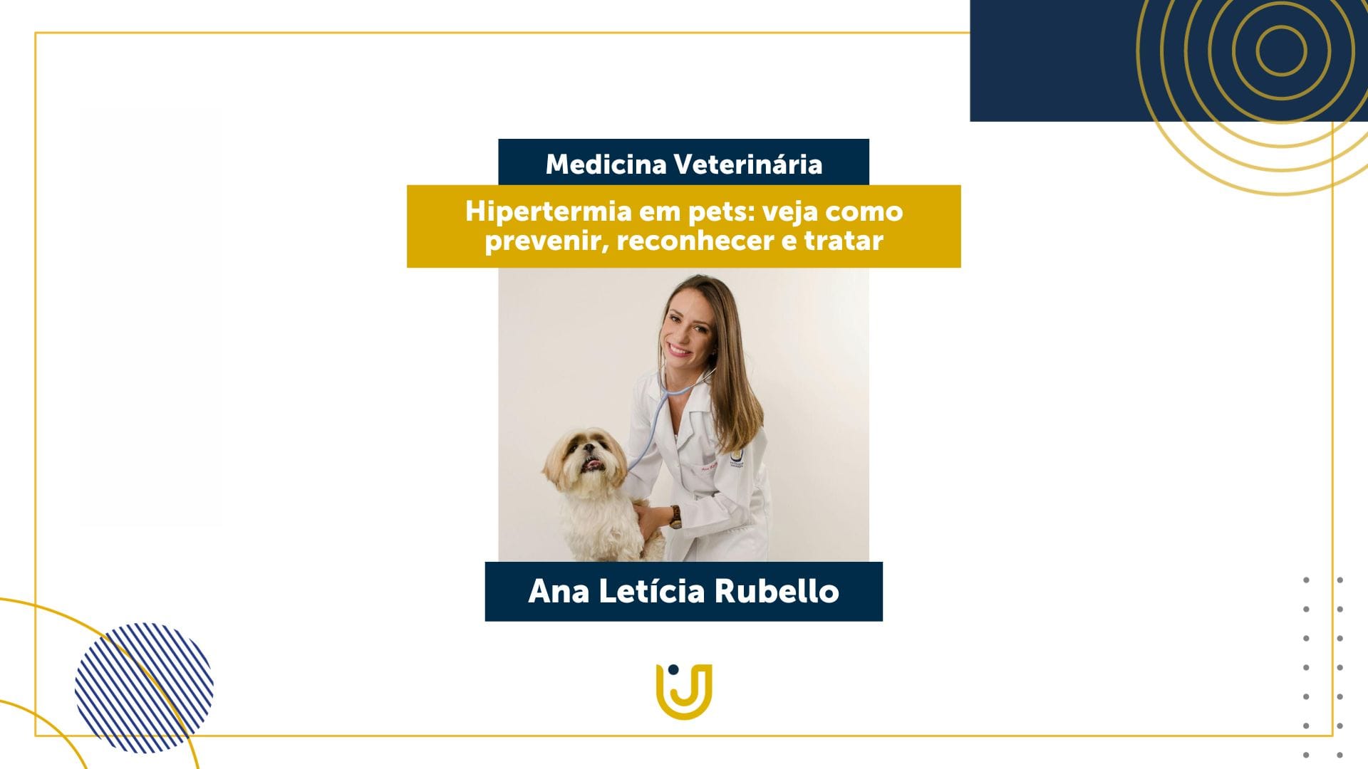 A imagem mostra a professora Ana Letícia Rubello que falou sobre hipertermia ao Portal Terra